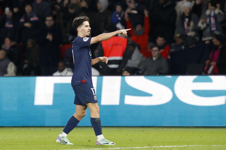 維蒂尼亞的進(jìn)球是巴黎隊史歐冠第300球 法國首支300球俱樂部